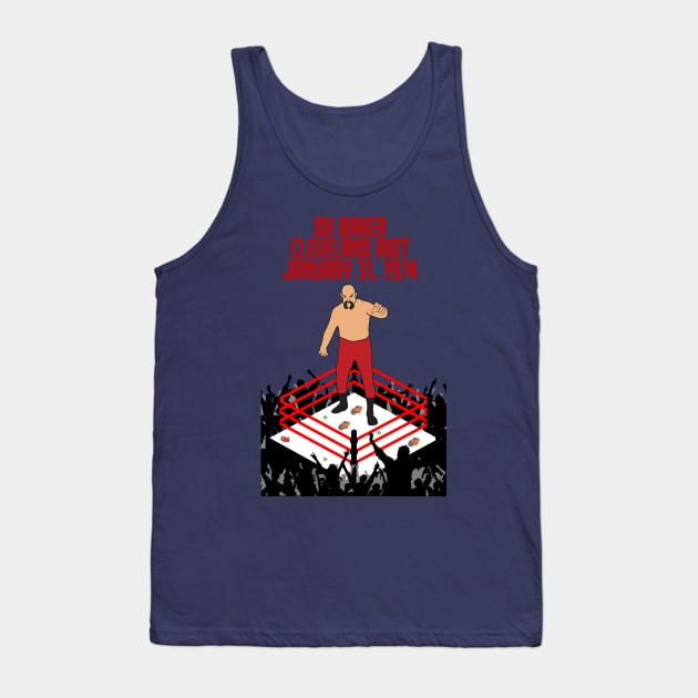 Ox Baker Cleveland Riot Tank Top by michaelporter98